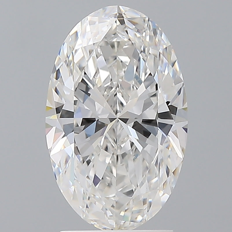 2.59 Carat Oval Shaped, Ideal Cut, E Color, VS1 Clarity, IGI Certified Lab Grown Diamond