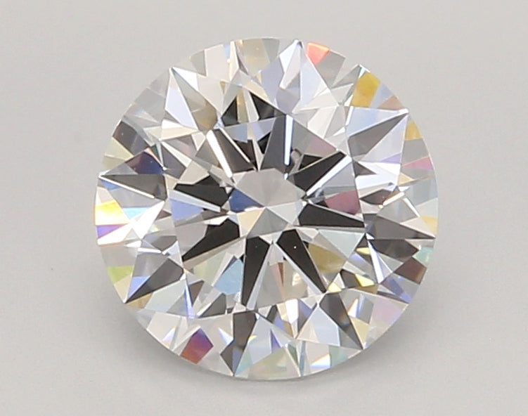 2.04 Carat Round Shaped, Ideal Cut, D Color, VVS2 Clarity, IGI Certified Lab Grown Diamond