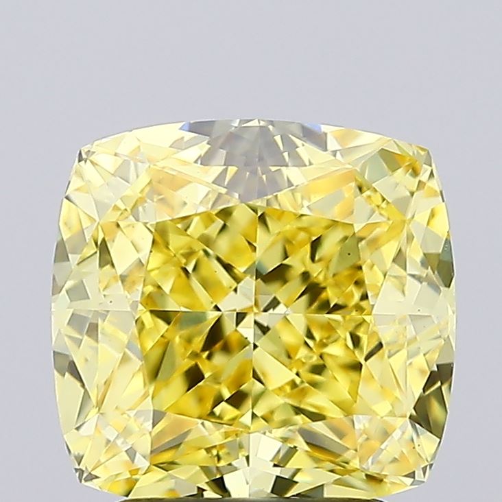 2.61 Carat Cushion Shaped, Ideal Cut, VS1 Clarity, IGI Certified Lab Grown Diamond