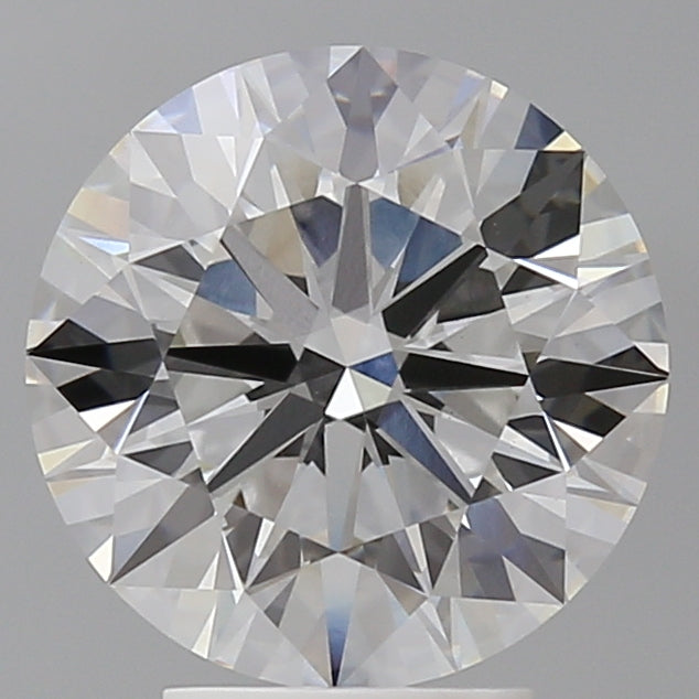 4.09 Carat Round Shaped, Ideal Cut, E Color, VVS2 Clarity, IGI Certified Lab Grown Diamond