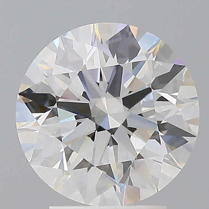 3.10 Carat Round Shaped, Ideal Cut, E Color, VVS2 Clarity, IGI Certified Lab Grown Diamond