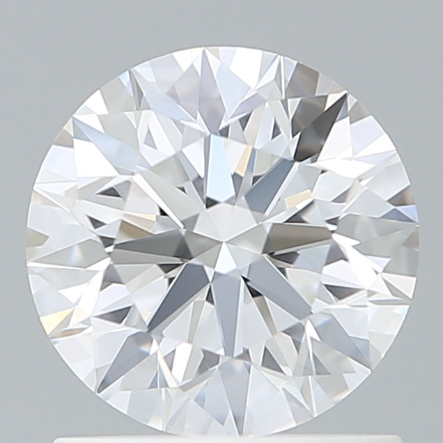 1.13 Carat Round Shaped, Ideal Cut, D Color, VVS2 Clarity, IGI Certified Lab Grown Diamond
