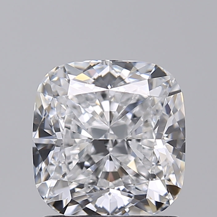 1.51 Carat Cushion Shaped, Ideal Cut, D Color, VVS2 Clarity, IGI Certified Lab Grown Diamond