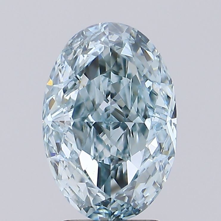 2.02 Carat Oval Shaped, Ideal Cut, VVS2 Clarity, IGI Certified Lab Grown Diamond