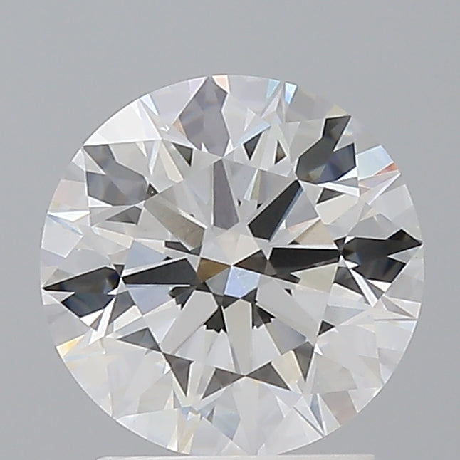 2.10 Carat Round Shaped, Ideal Cut, E Color, VVS2 Clarity, IGI Certified Lab Grown Diamond