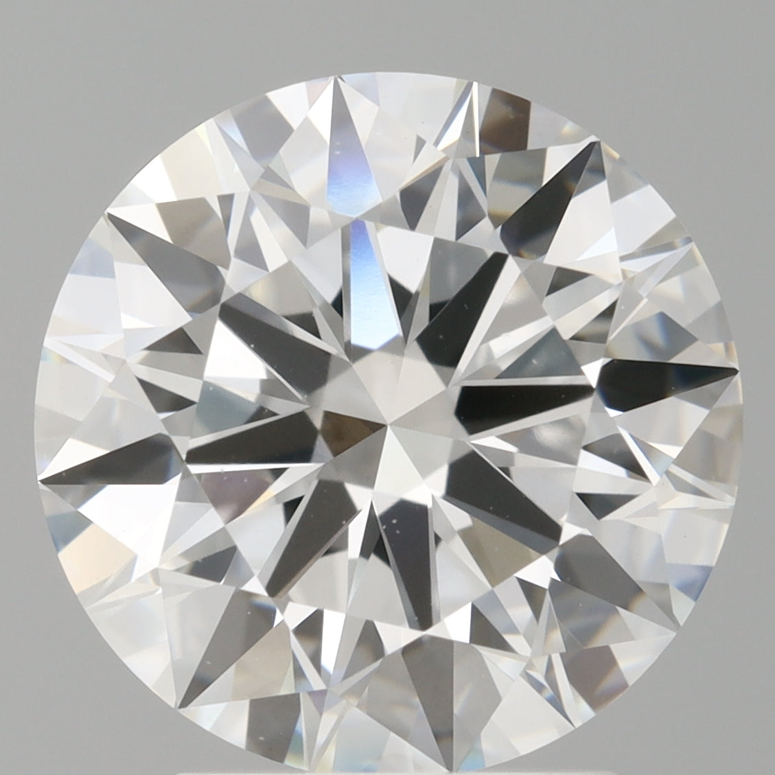 3.09 Carat Round Shaped, Ideal Cut, E Color, VVS2 Clarity, IGI Certified Lab Grown Diamond