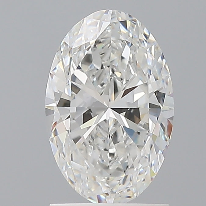 1.60 Carat Oval Shaped, Ideal Cut, E Color, VS1 Clarity, IGI Certified Lab Grown Diamond