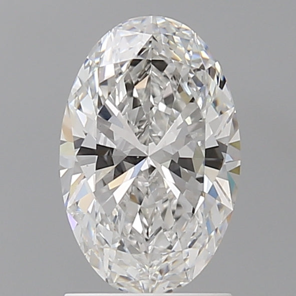 1.60 Carat Oval Shaped, Ideal Cut, E Color, VS1 Clarity, IGI Certified Lab Grown Diamond
