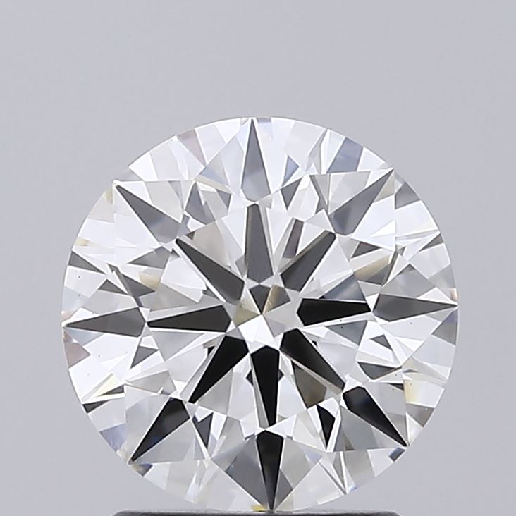 2.01 Carat Round Shaped, Ideal Cut, F Color, VS1 Clarity, IGI Certified Lab Grown Diamond