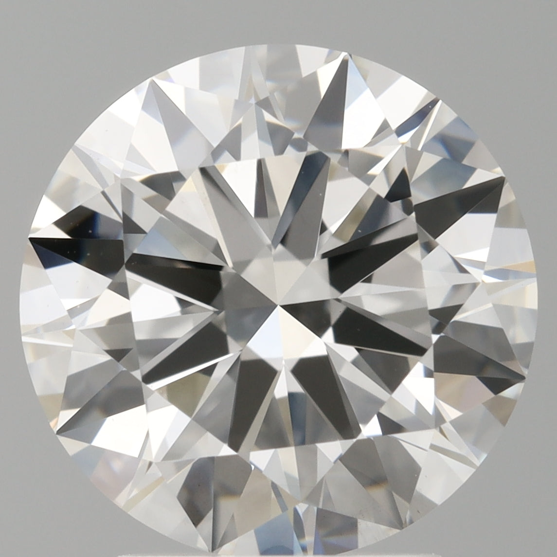 3.01 Carat Round Shaped, Excellent Cut, F Color, VVS2 Clarity, IGI Certified Lab Grown Diamond
