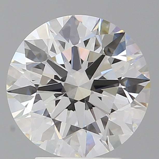 3.58 Carat Round Shaped, Ideal Cut, E Color, VVS2 Clarity, IGI Certified Lab Grown Diamond