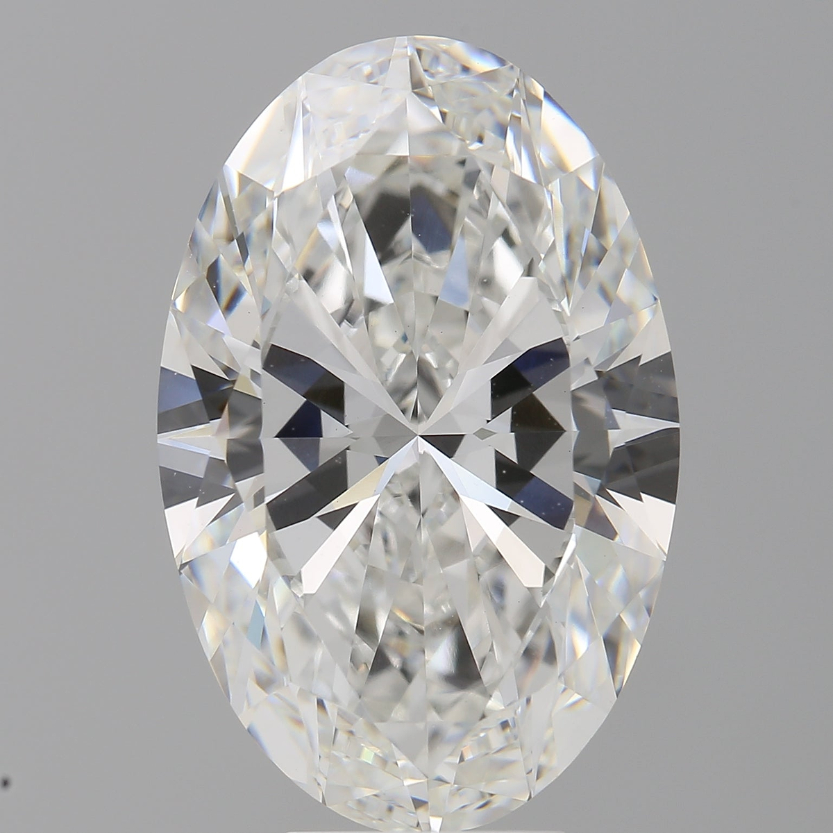 8.01 Carat Oval Shaped, Ideal Cut, F Color, VVS2 Clarity, IGI Certified Lab Grown Diamond