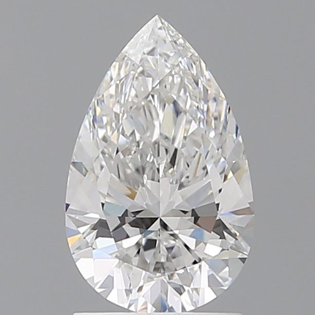 1.59 Carat Pear Shaped, Ideal Cut, E Color, VVS2 Clarity, IGI Certified Lab Grown Diamond