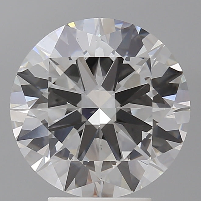 4.01 Carat Round Shaped, Excellent Cut, E Color, VS1 Clarity, IGI Certified Lab Grown Diamond