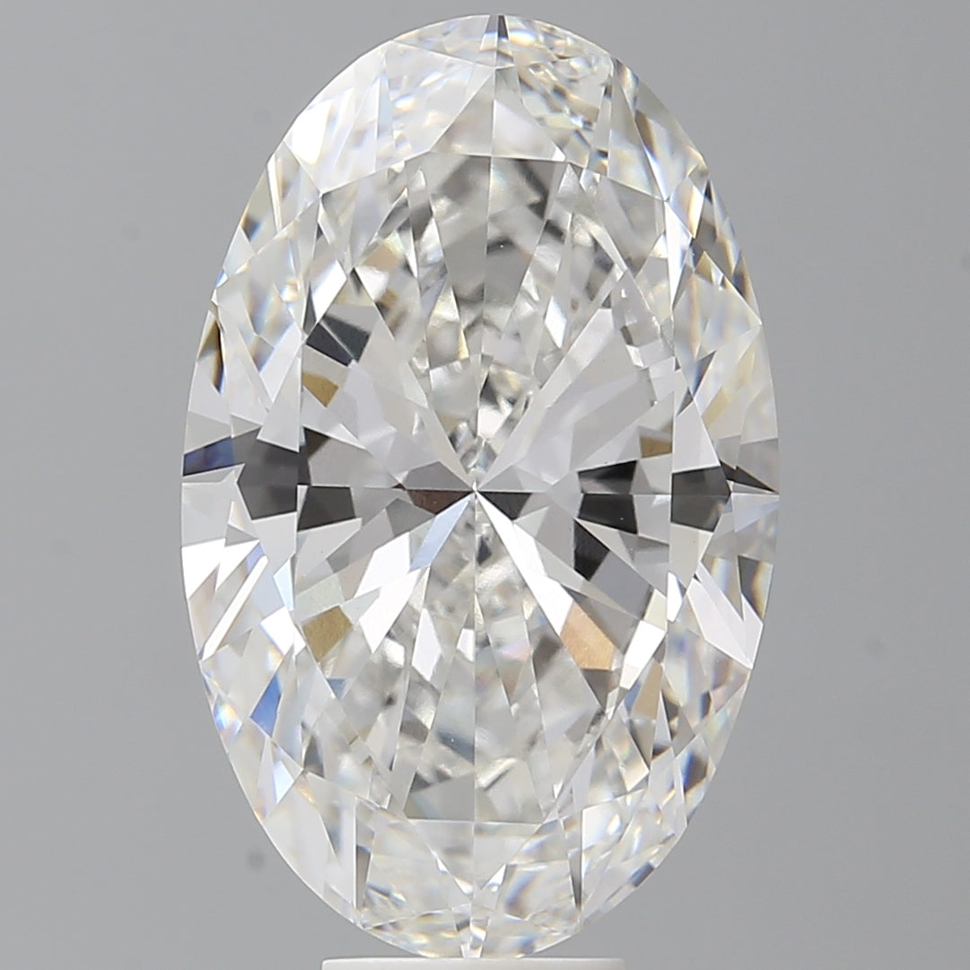 9.60 Carat Oval Shaped, Ideal Cut, E Color, VVS2 Clarity, IGI Certified Lab Grown Diamond