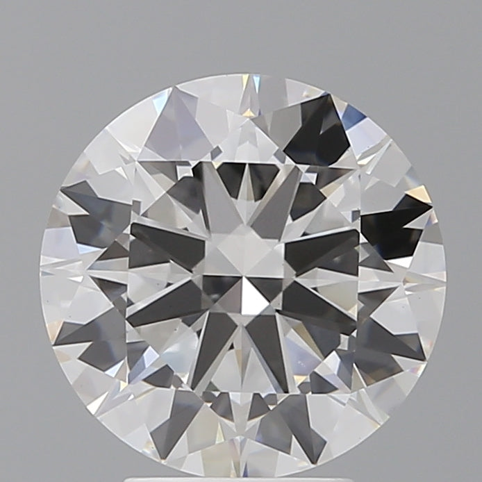 4.05 Carat Round Shaped, Excellent Cut, F Color, VS1 Clarity, IGI Certified Lab Grown Diamond