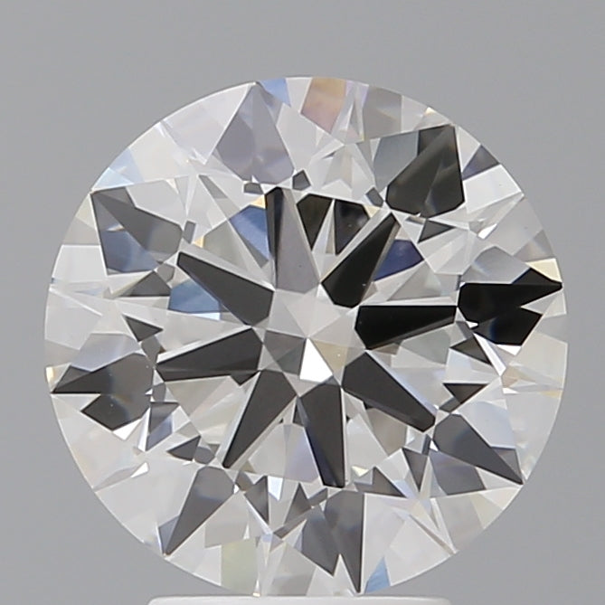 4.07 Carat Round Shaped, Ideal Cut, F Color, VVS2 Clarity, IGI Certified Lab Grown Diamond