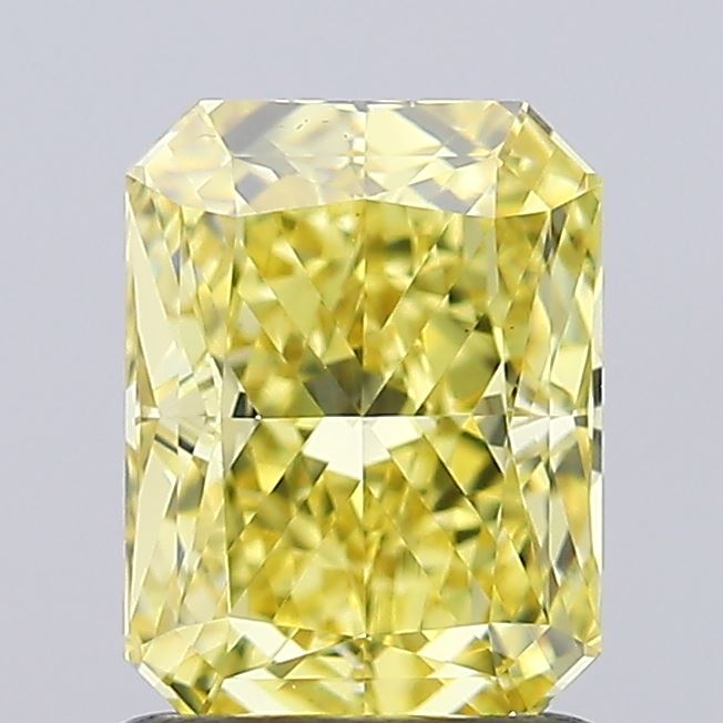 1.28 Carat Radiant Shaped, Excellent Cut, VS1 Clarity, IGI Certified Lab Grown Diamond