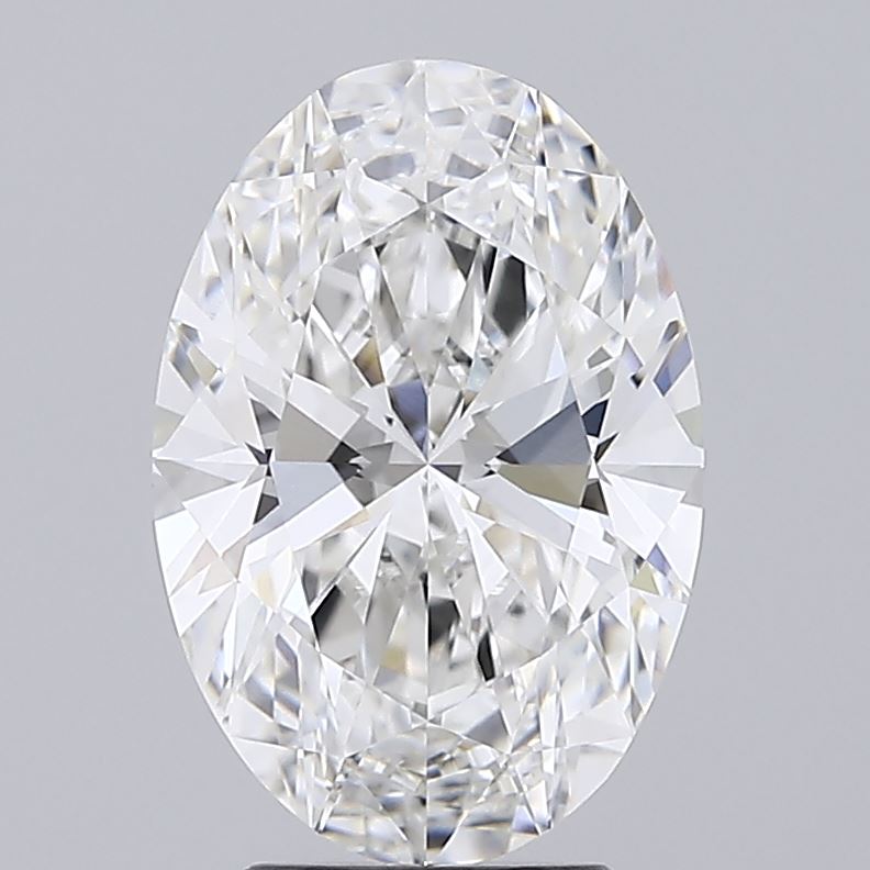 4.07 Carat Oval Shaped, Ideal Cut, E Color, VVS1 Clarity, IGI Certified Lab Grown Diamond