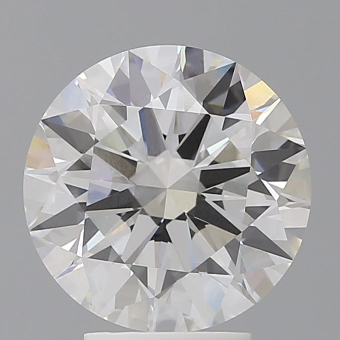 4.10 Carat Round Shaped, Ideal Cut, E Color, VVS2 Clarity, IGI Certified Lab Grown Diamond