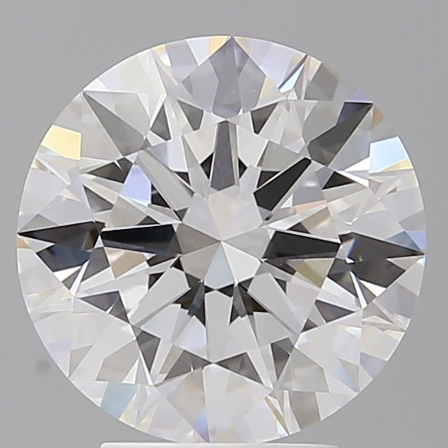 4.01 Carat Round Shaped, Ideal Cut, E Color, VVS2 Clarity, IGI Certified Lab Grown Diamond