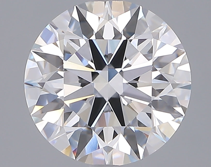 3.04 Carat Round Shaped, Ideal Cut, D Color, VVS2 Clarity, IGI Certified Lab Grown Diamond