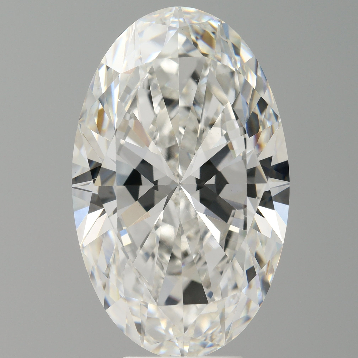 7.60 Carat Oval Shaped, Ideal Cut, F Color, VS1 Clarity, IGI Certified Lab Grown Diamond