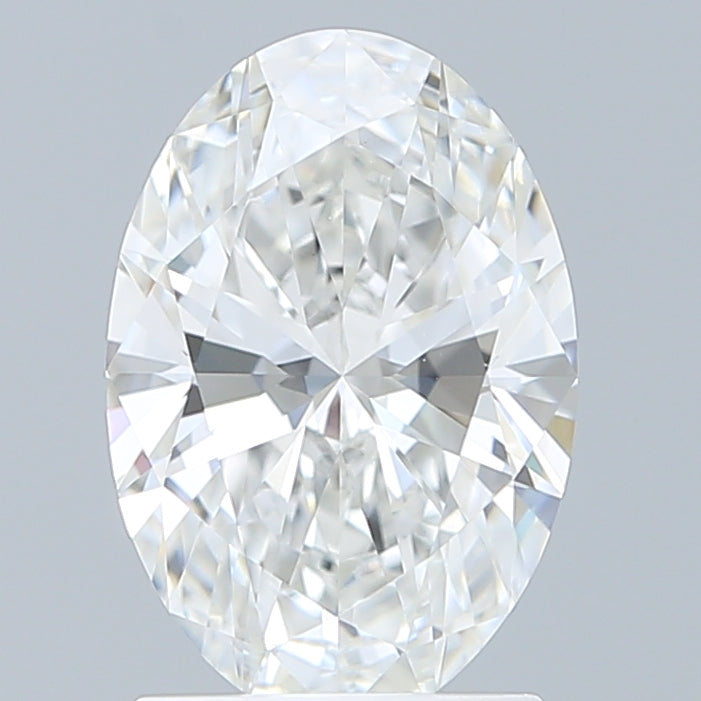 1.73 Carat Oval Shaped, Ideal Cut, E Color, VVS2 Clarity, IGI Certified Lab Grown Diamond