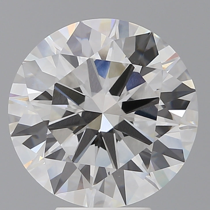 6.05 Carat Round Shaped, Excellent Cut, E Color, VVS2 Clarity, IGI Certified Lab Grown Diamond
