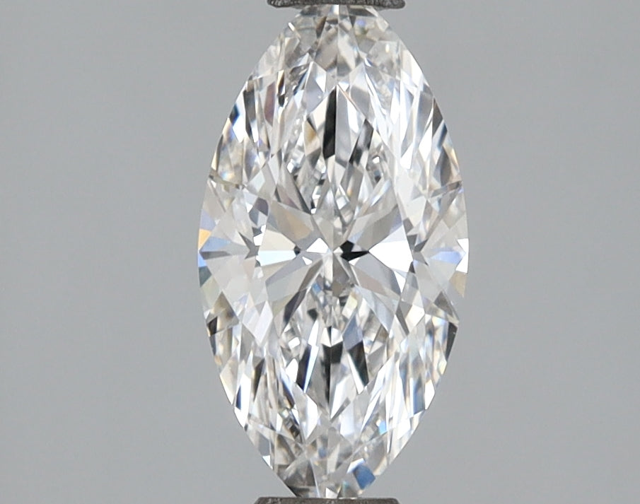 1.05 Carat Marquise Shaped, Ideal Cut, F Color, VVS2 Clarity, IGI Certified Lab Grown Diamond