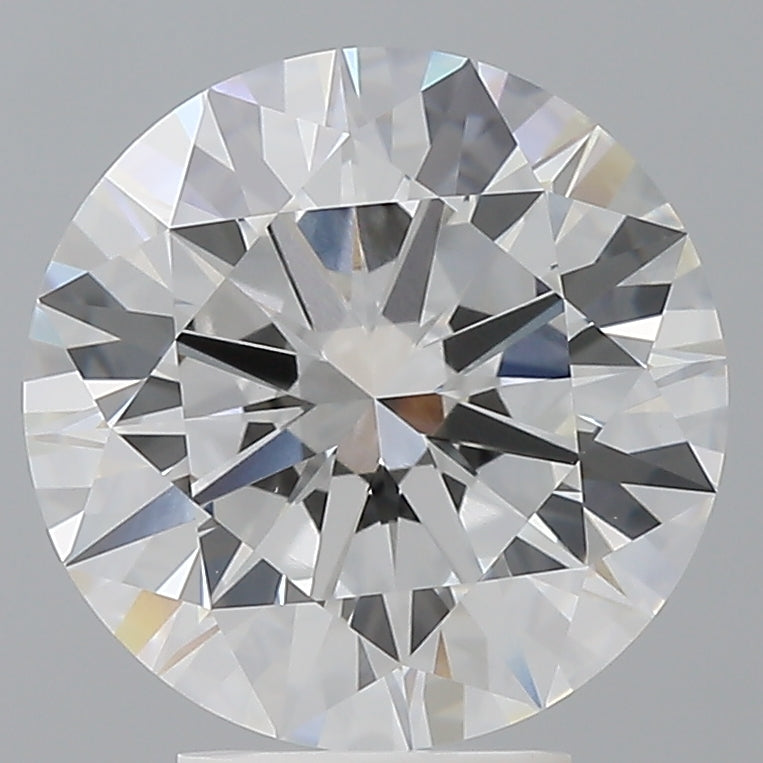 4.53 Carat Round Shaped, Ideal Cut, E Color, VVS2 Clarity, IGI Certified Lab Grown Diamond