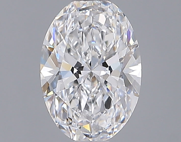 1.07 Carat Oval Shaped, Ideal Cut, D Color, VVS1 Clarity, IGI Certified Lab Grown Diamond