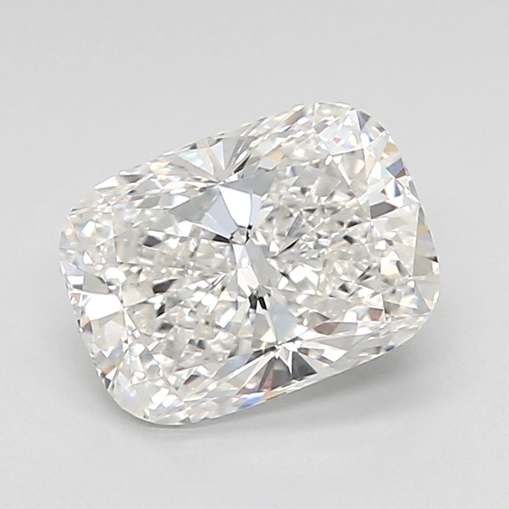 3.02 Carat Cushion Shaped, Ideal Cut, F Color, VVS2 Clarity, IGI Certified Lab Grown Diamond