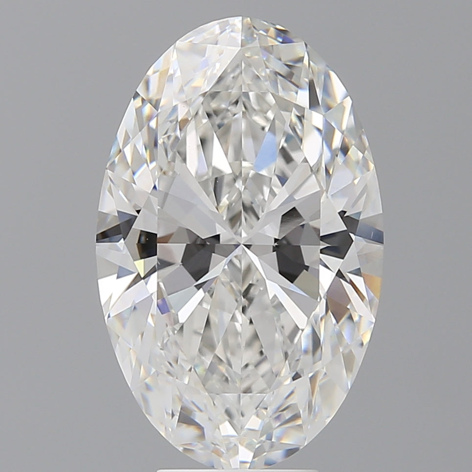 7.02 Carat Oval Shaped, Ideal Cut, E Color, VVS2 Clarity, IGI Certified Lab Grown Diamond