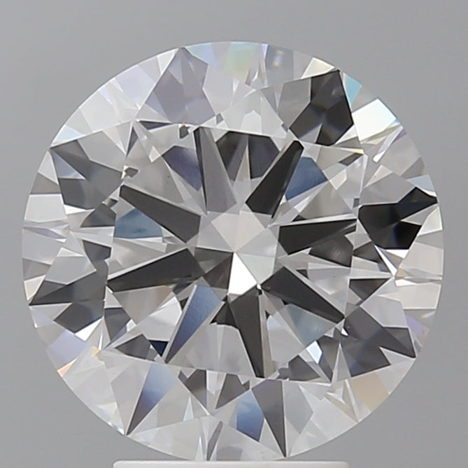 4.55 Carat Round Shaped, Excellent Cut, E Color, VVS2 Clarity, IGI Certified Lab Grown Diamond