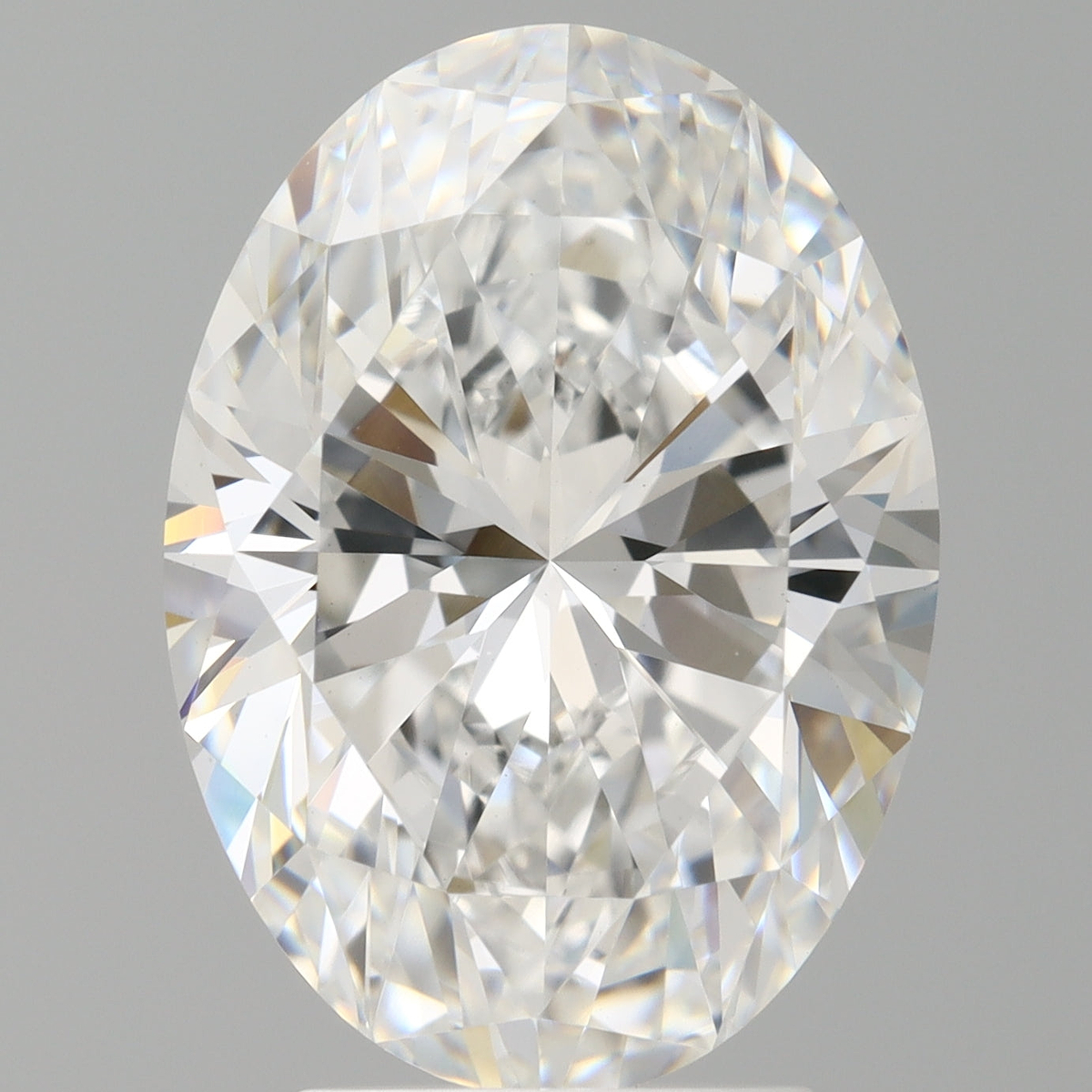 4.04 Carat Oval Shaped, Ideal Cut, E Color, VVS2 Clarity, IGI Certified Lab Grown Diamond