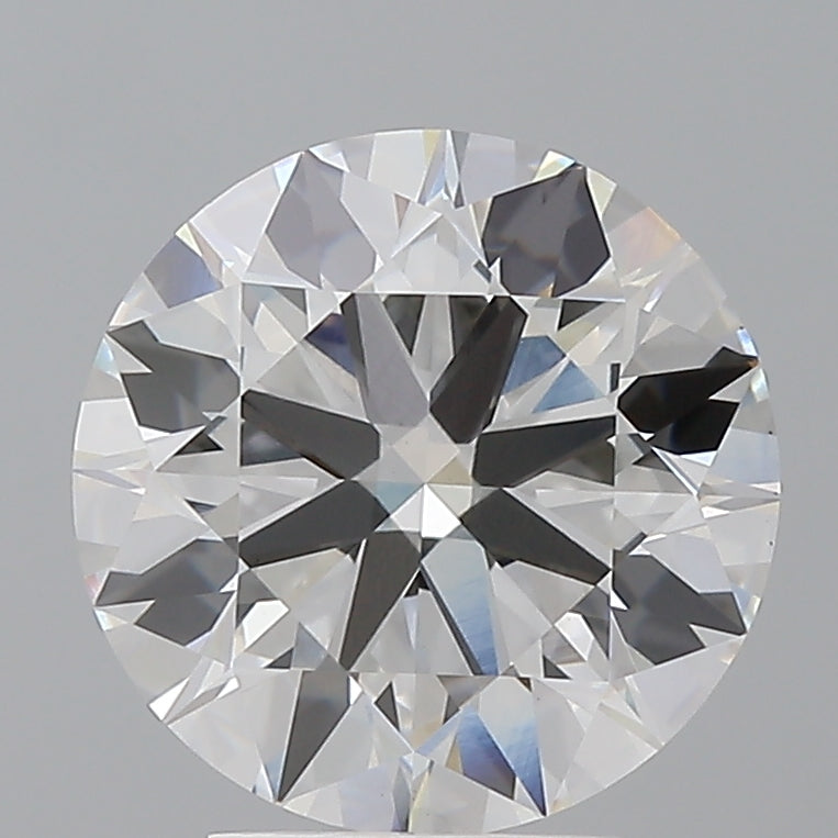 3.51 Carat Round Shaped, Ideal Cut, F Color, VS1 Clarity, IGI Certified Lab Grown Diamond