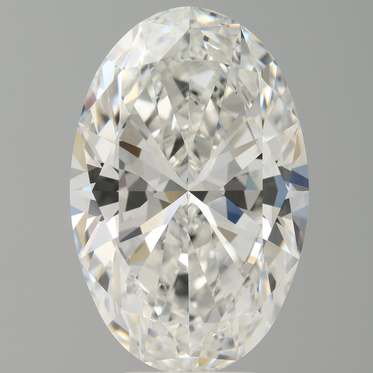 7.05 Carat Oval Shaped, Ideal Cut, F Color, VVS2 Clarity, IGI Certified Lab Grown Diamond
