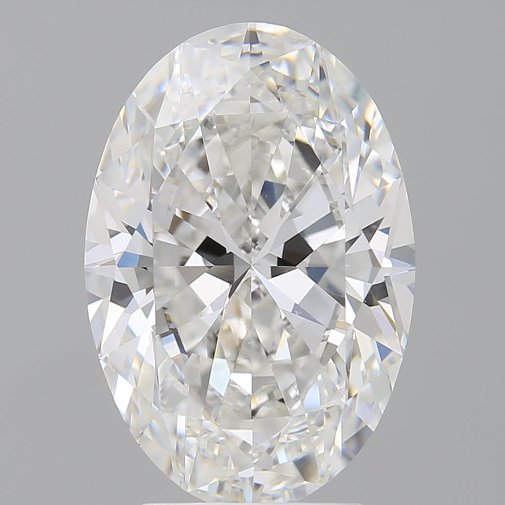 4.02 Carat Oval Shaped, Ideal Cut, E Color, VVS2 Clarity, IGI Certified Lab Grown Diamond