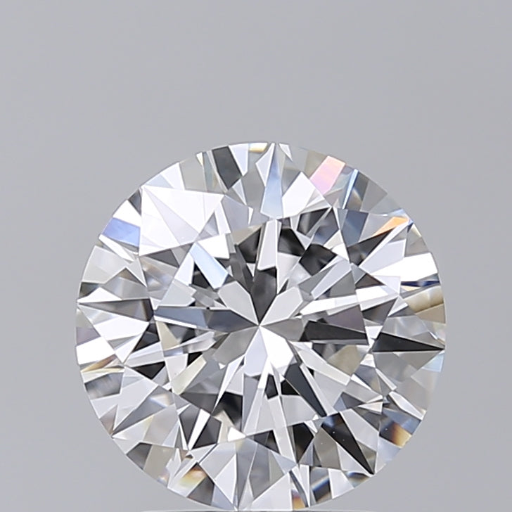 3.02 Carat Round Shaped, Excellent Cut, E Color, VVS2 Clarity, IGI Certified Lab Grown Diamond