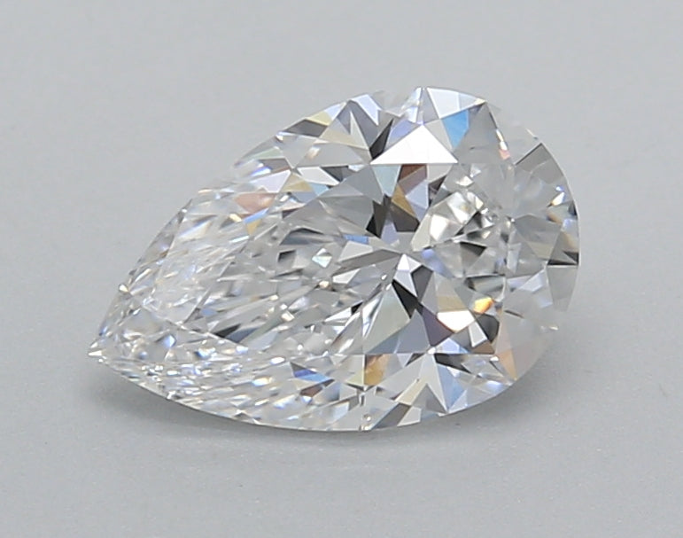 1.17 Carat Pear Shaped, Excellent Cut, D Color, VVS2 Clarity, IGI Certified Lab Grown Diamond