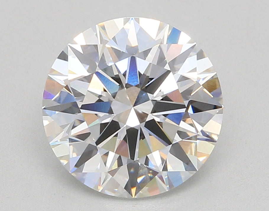 4.03 Carat Round Shaped, Ideal Cut, F Color, VVS2 Clarity, IGI Certified Lab Grown Diamond