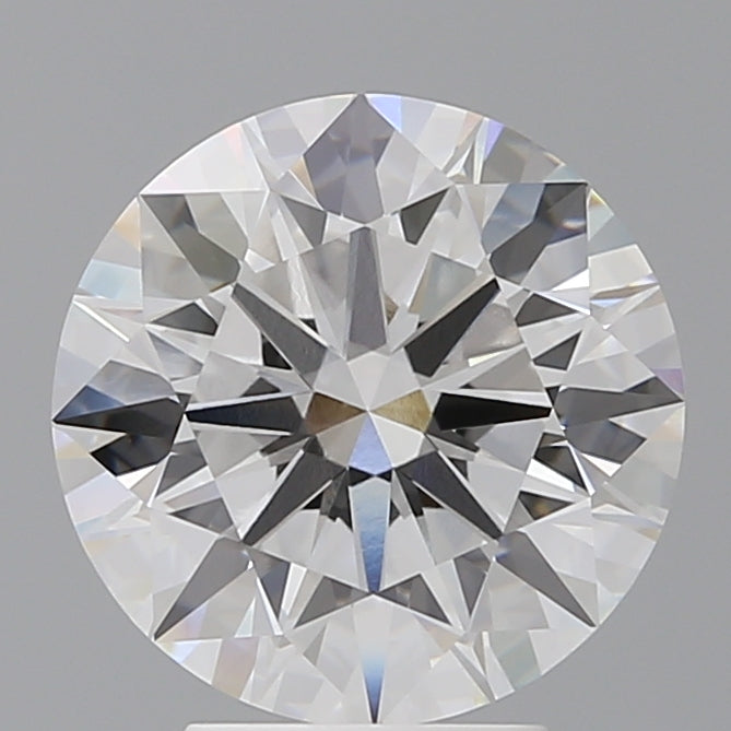 4.10 Carat Round Shaped, Ideal Cut, E Color, VVS2 Clarity, IGI Certified Lab Grown Diamond