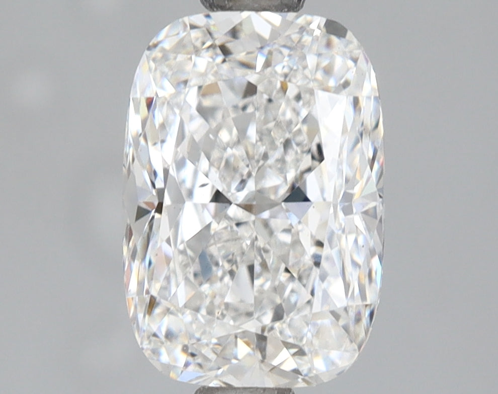 1.68 Carat Cushion Shaped, Ideal Cut, E Color, VS2 Clarity, IGI Certified Lab Grown Diamond