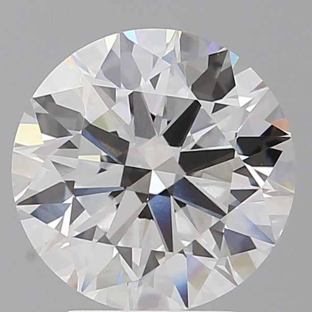 3.59 Carat Round Shaped, Ideal Cut, F Color, VVS2 Clarity, IGI Certified Lab Grown Diamond
