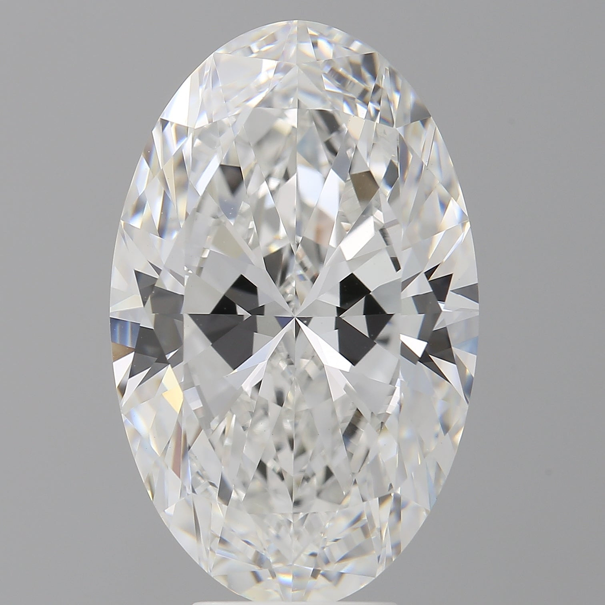 7.58 Carat Oval Shaped, Ideal Cut, E Color, VVS2 Clarity, IGI Certified Lab Grown Diamond