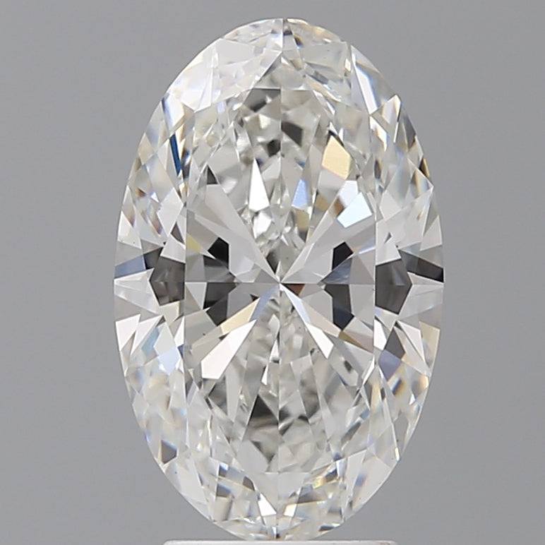 3.53 Carat Oval Shaped, Ideal Cut, F Color, VS1 Clarity, IGI Certified Lab Grown Diamond