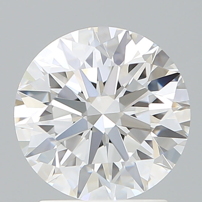 2.06 Carat Round Shaped, Ideal Cut, D Color, VVS2 Clarity, IGI Certified Lab Grown Diamond
