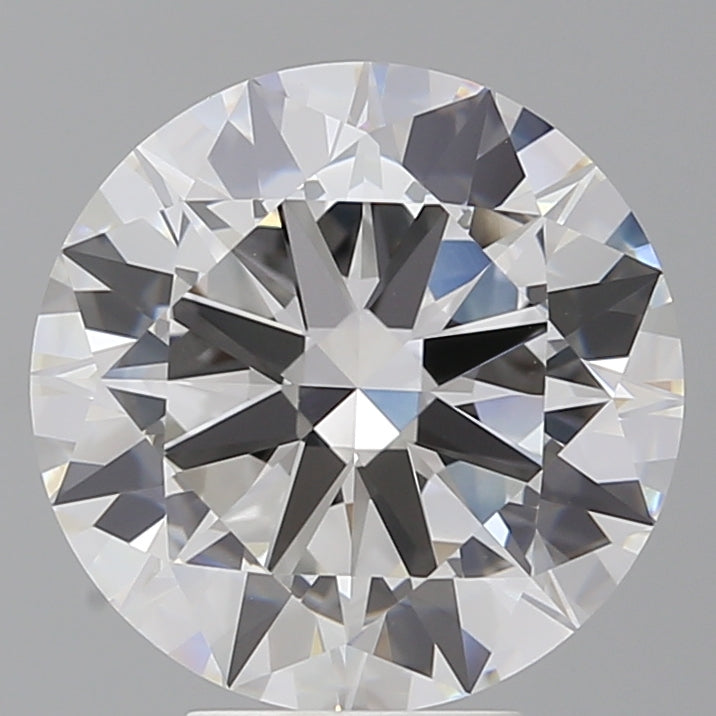 5.59 Carat Round Shaped, Excellent Cut, E Color, VVS2 Clarity, IGI Certified Lab Grown Diamond