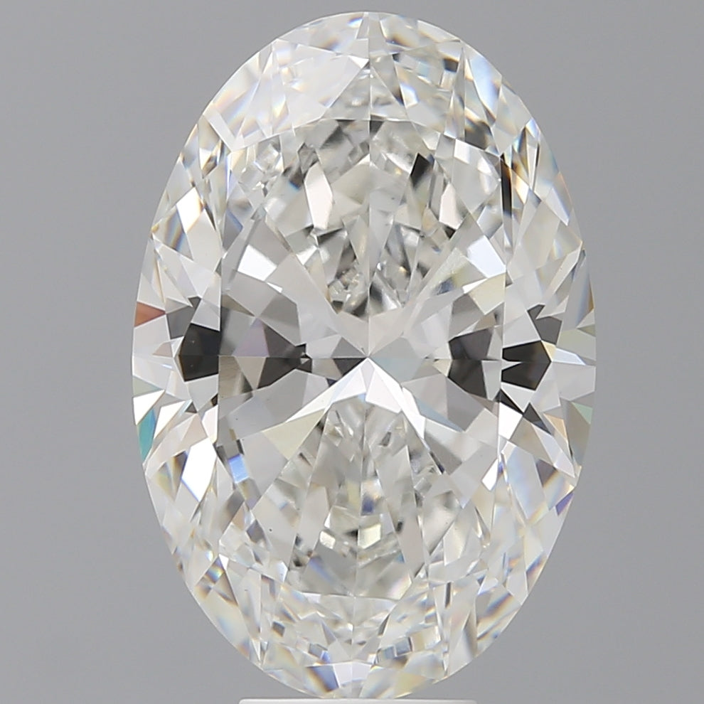9.04 Carat Oval Shaped, Ideal Cut, E Color, VVS2 Clarity, IGI Certified Lab Grown Diamond